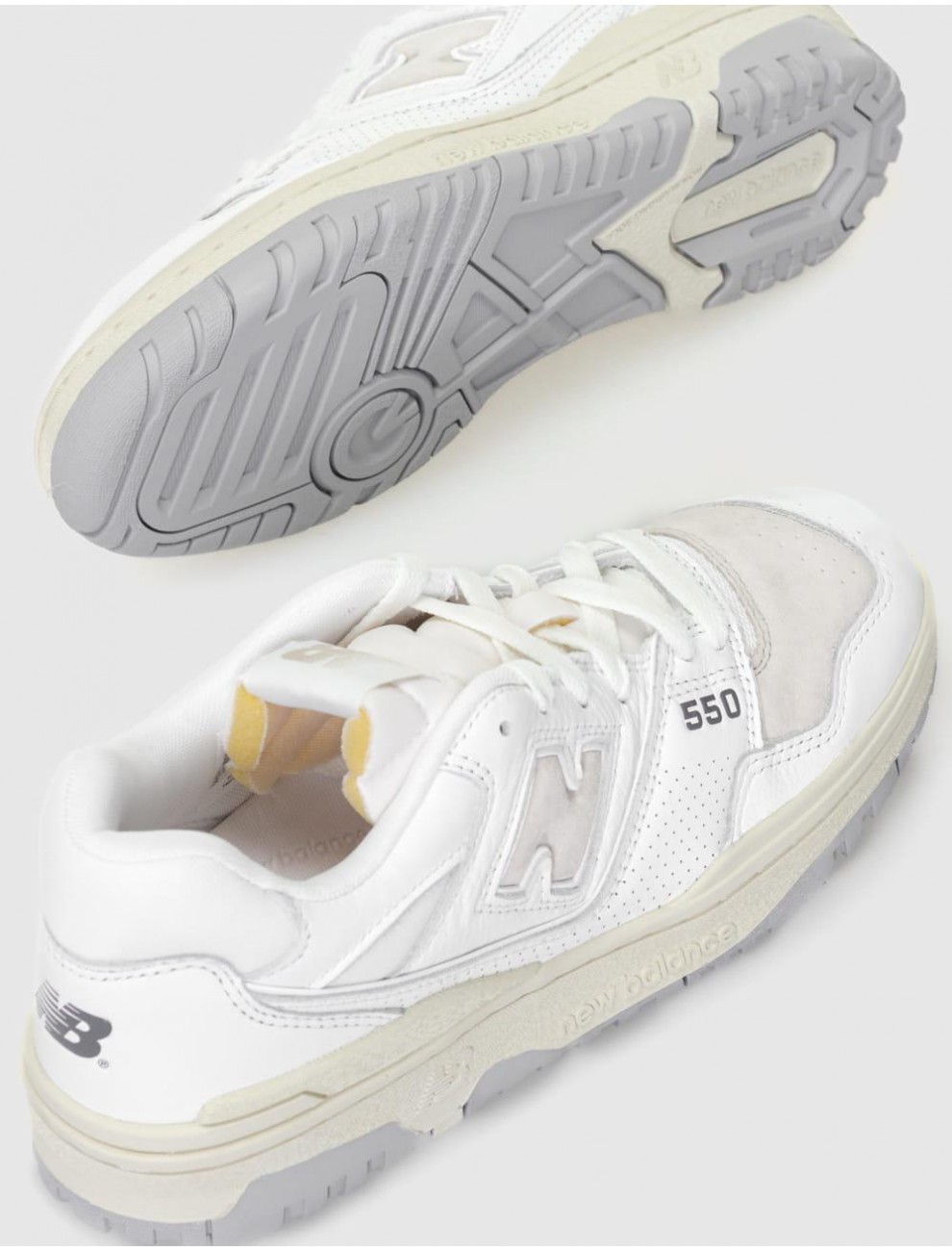 Zapatilla New Balance Bb550 Blanco Lila Kamomeshop Es