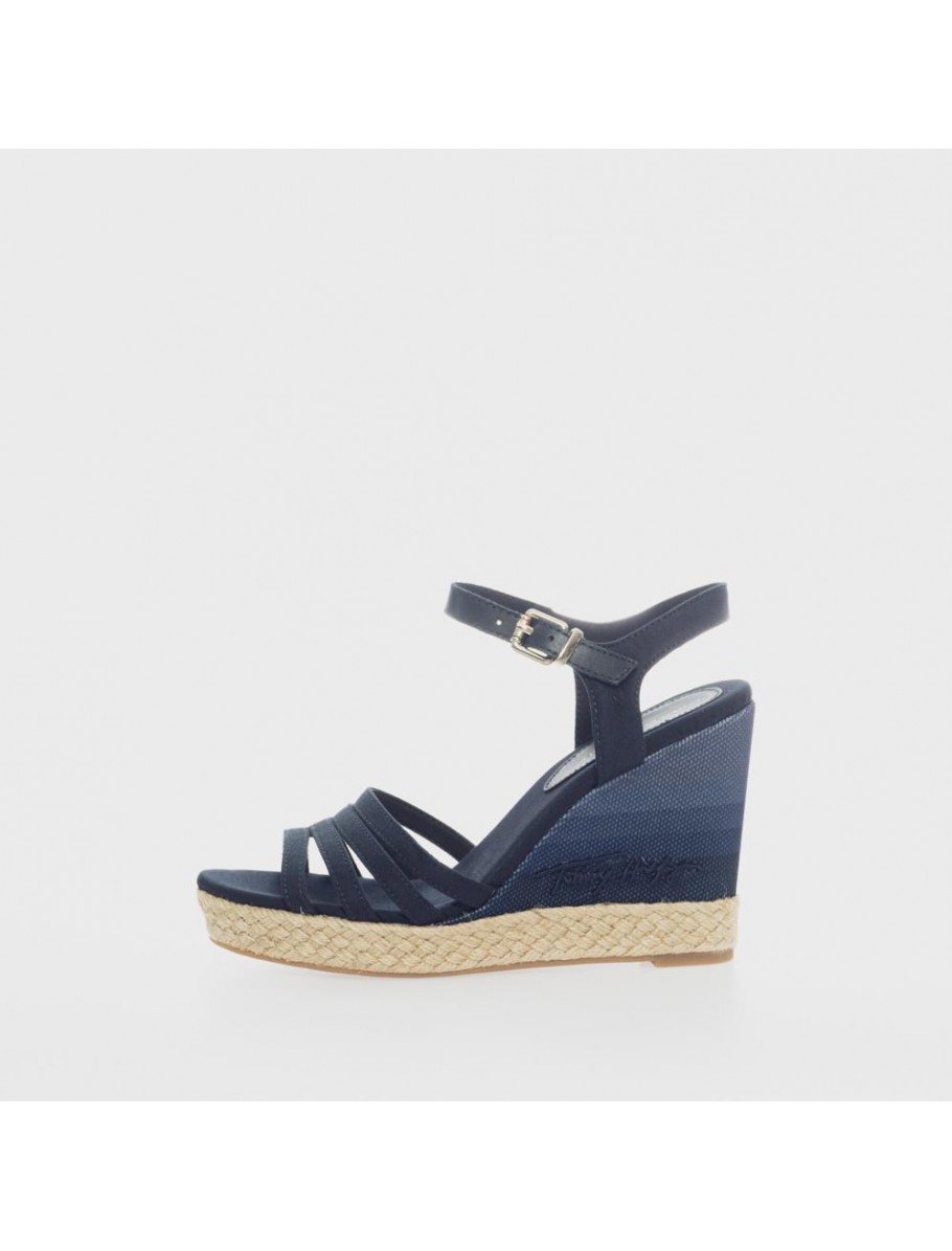 TOMMY GRADIENT HIGH WEDGE SANDAL
