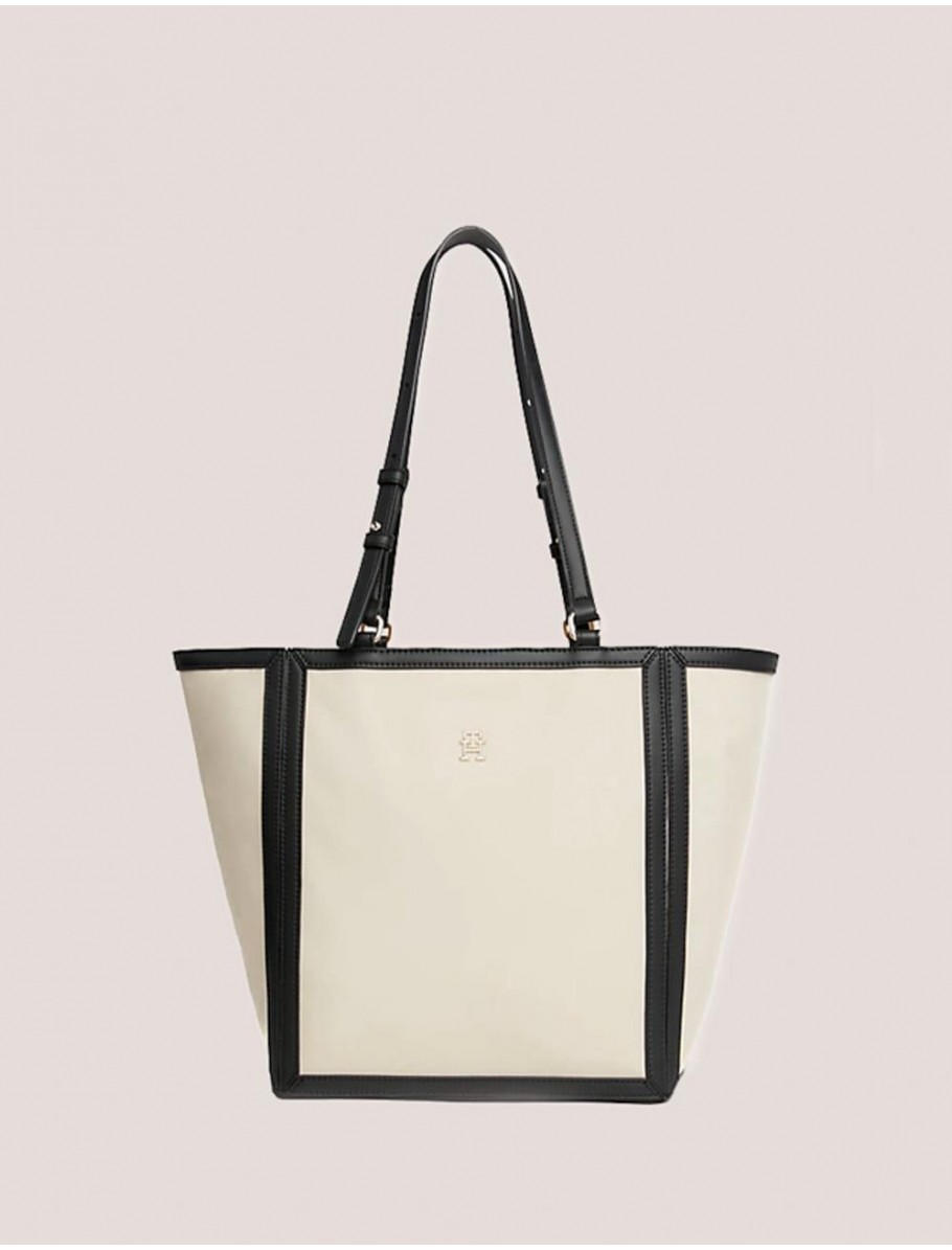 BOLSO MUJER TOMMY HILFIGER ESSENTIAL S TOTE CB BEIG