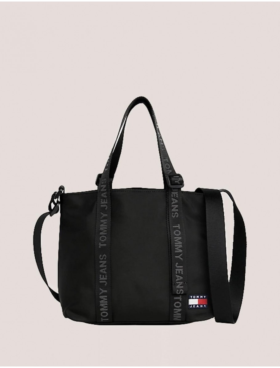 BOLSO MUJER TOMMY HILFIGER ESSENTIAL DAILY MINI TOTE NEGRO