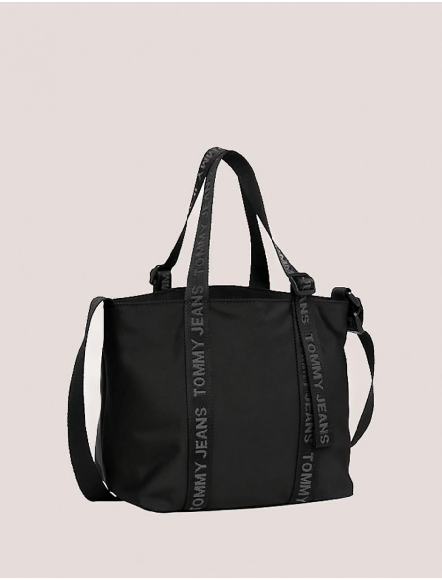 BOLSO MUJER TOMMY HILFIGER ESSENTIAL DAILY MINI TOTE NEGRO