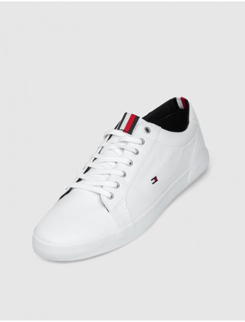 ZAPATILLA TOMMY HILFIGER ICONIC LONG LACE SNEAKER BLANCO