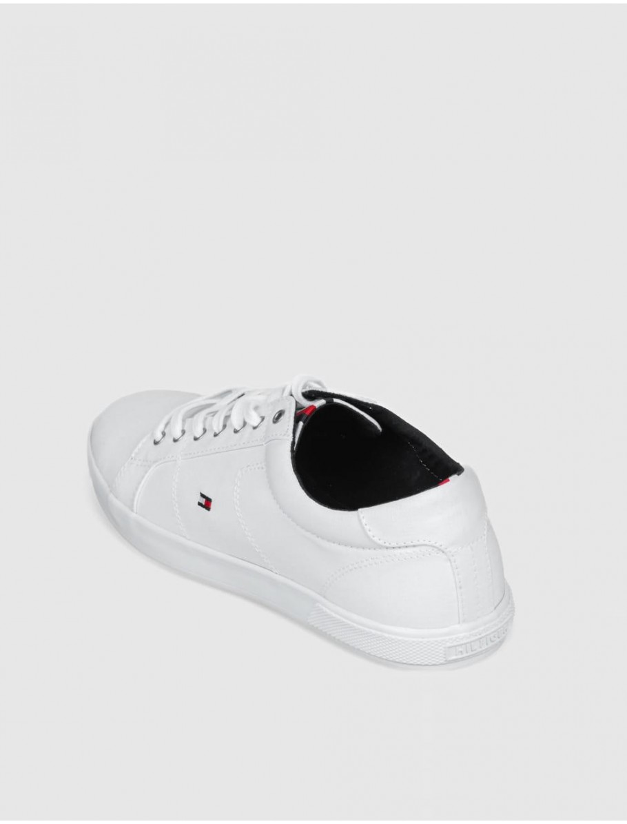 ZAPATILLA TOMMY HILFIGER ICONIC LONG LACE SNEAKER BLANCO