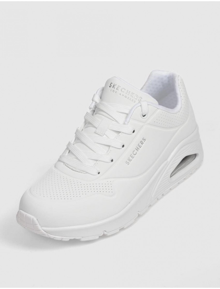 ZAPATILLA SKECHERS UNO STAND ON AIR BLANCO