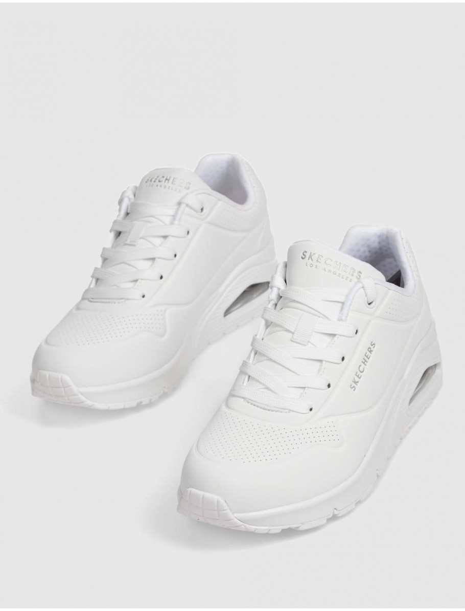 ZAPATILLA SKECHERS UNO STAND ON AIR BLANCO