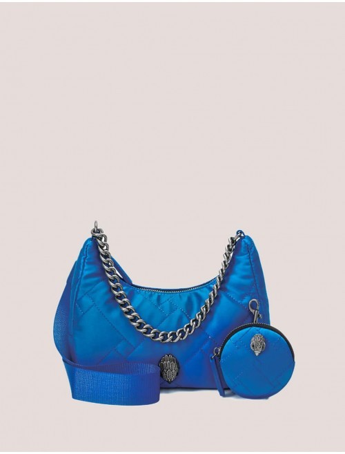 BOLSO DE HOMBRO KURT GEIGER RECYCLED MULTI CROSS BODY AZUL