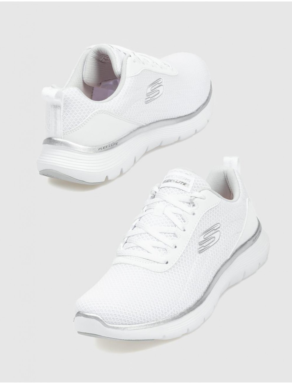 Skechers flex appeal hombre blanco online