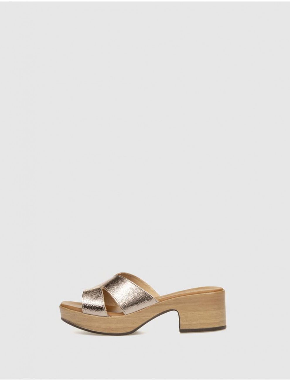 SANDALIA KAMOME LICH BRONCE