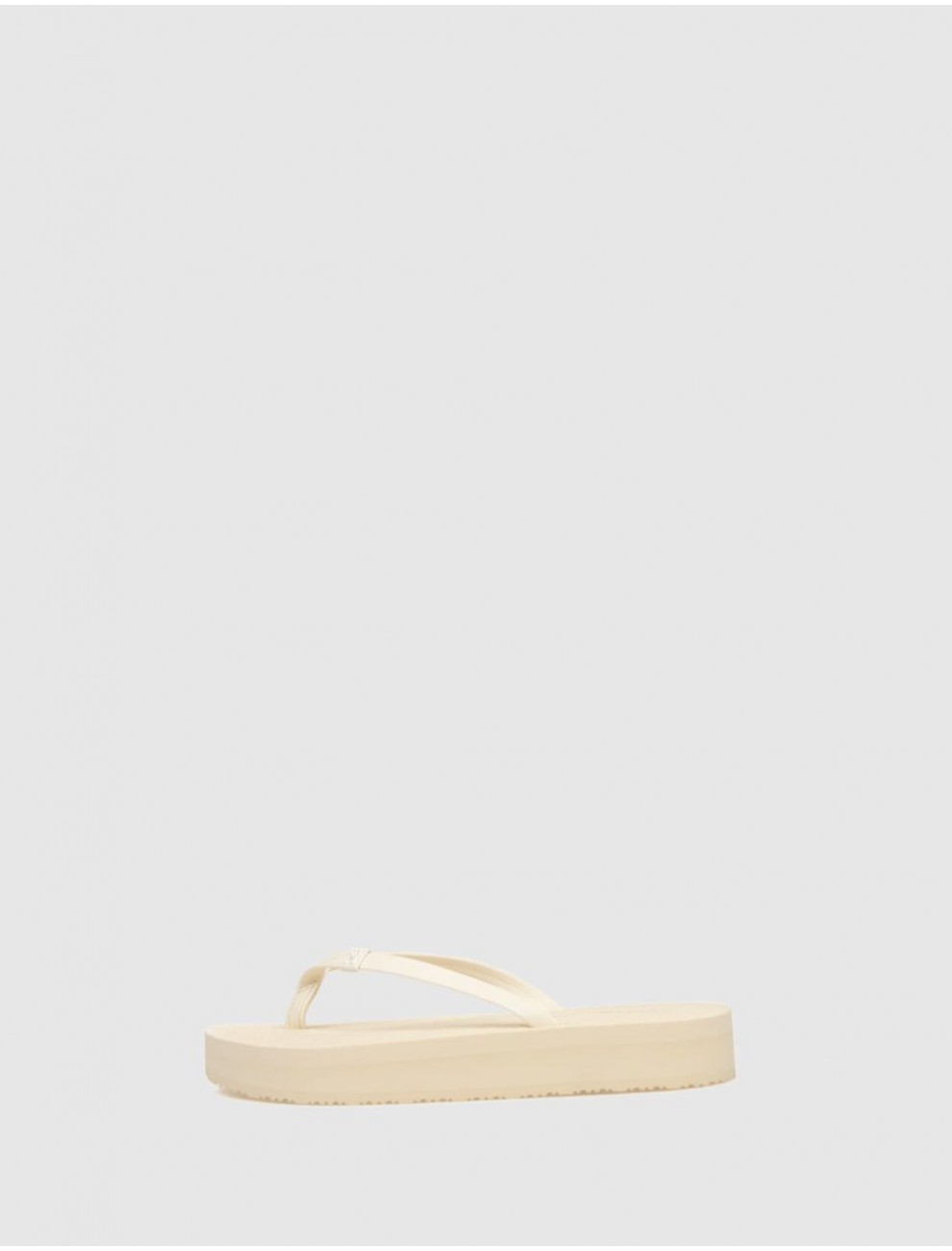 SANDALIA DE DEDO TOMMY HILFIGER MONOGRAM BEACH SANDAL BEIG