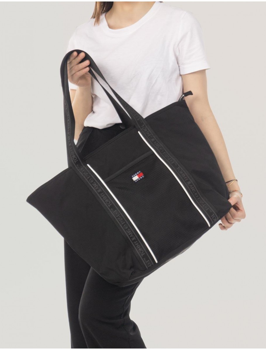 BOLSO TOMMY HILFIGER HERITAGE TOTE NEGRO