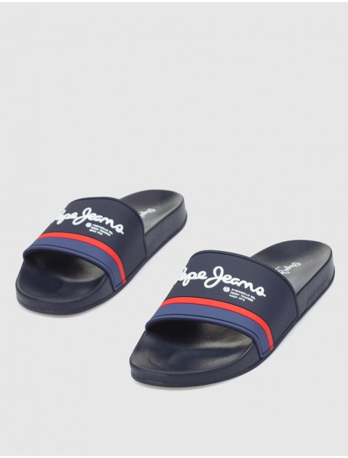 CHANCLA PEPE JEANS SLIDER PORTOBELLO M MARINO