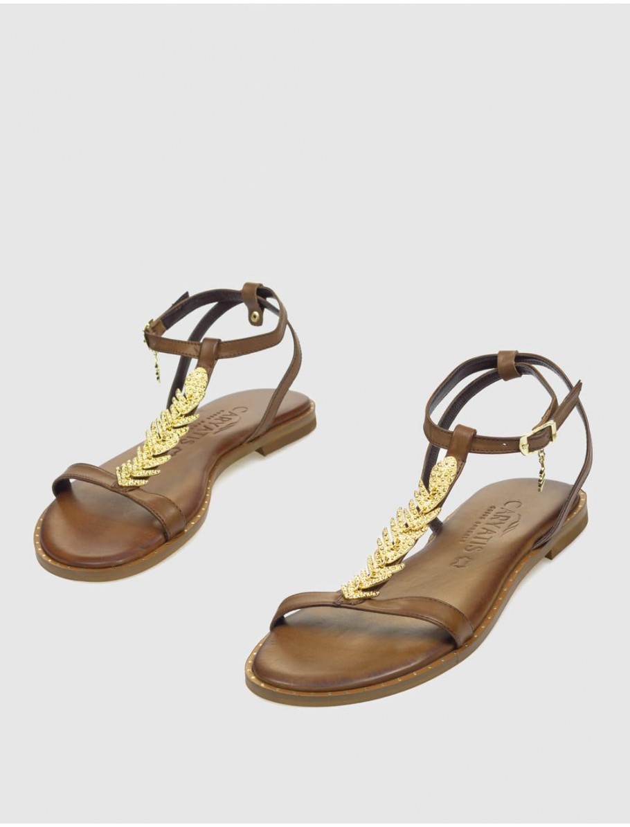 SANDALIA CARYATIS 621709 MARRoN