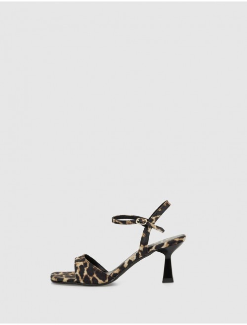 SANDALIA OBVIO SHOES DRAC LEOPARDO