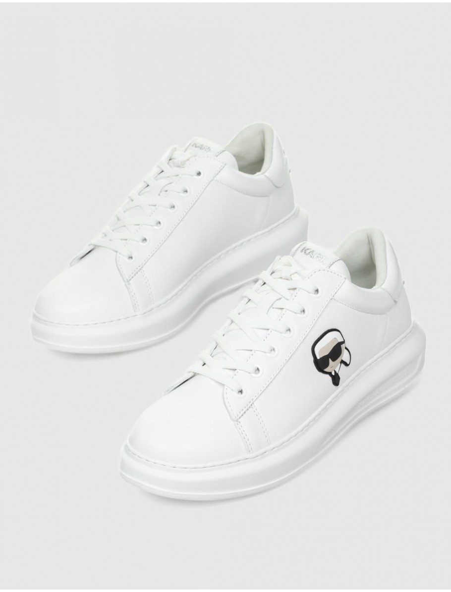 ZAPATILLA KARL LAGERFED KAPRI MENS KARL NFT LO LACE BLANCO