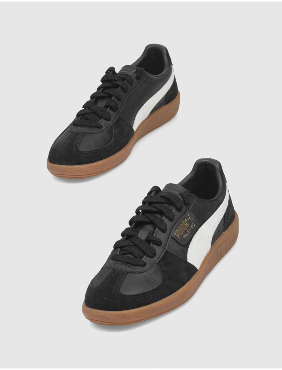 ZAPATILLA PUMA PALERMO LTH NEGRO