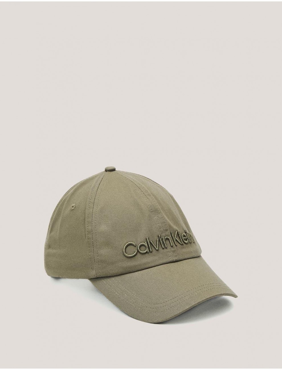 GORRA CALVIN KLEIN CALVIN EMBROIDERY BB CAP KAKI