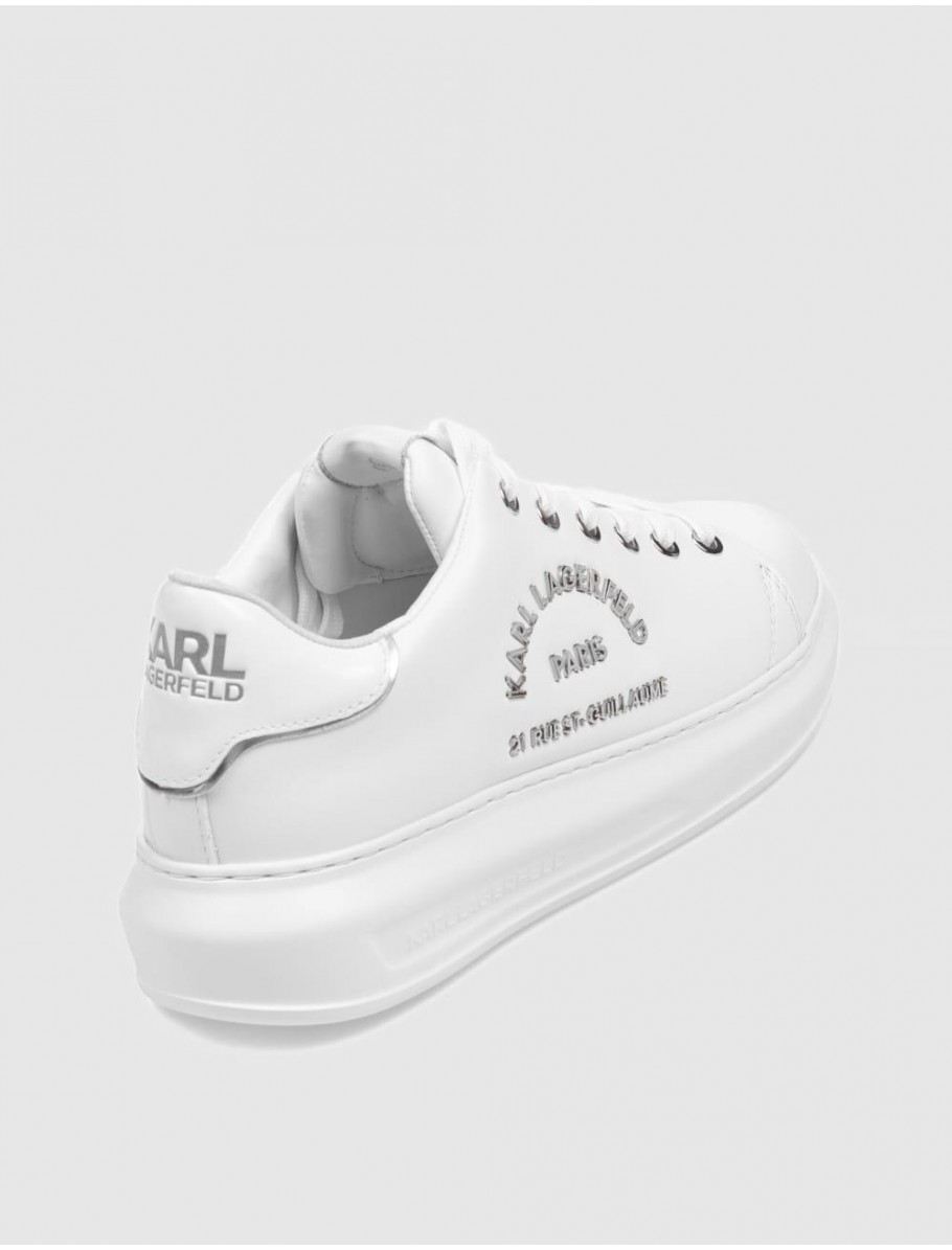 ZAPATILLA KARL LAGERFED KAPRI METAL MAISON KARL LACE BLANCO