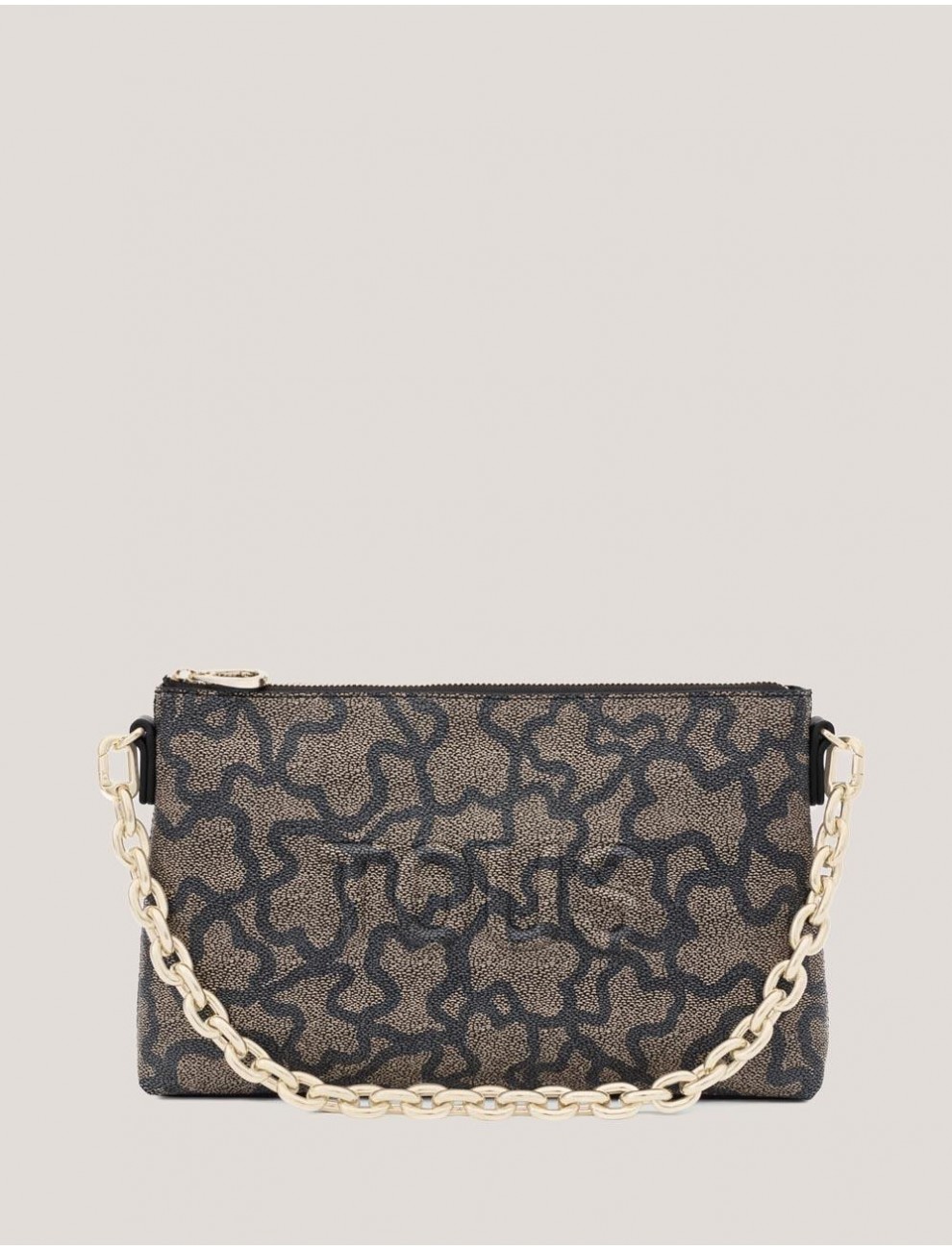 BOLSO TOUS KAOS ICON CLUTCH NEGRO