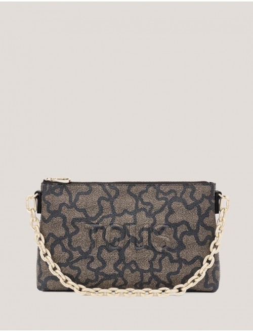 BOLSO TOUS KAOS ICON CLUTCH NEGRO