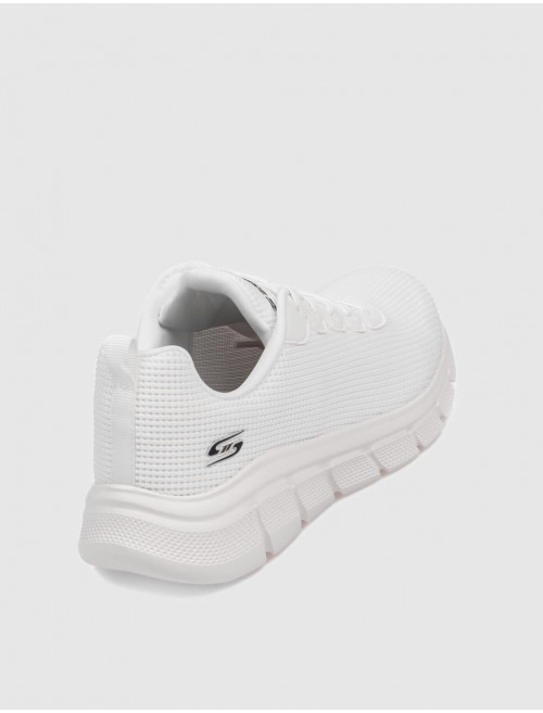 ZAPATILLA SKECHERS BOBS SPORT B FLEX BLANCO