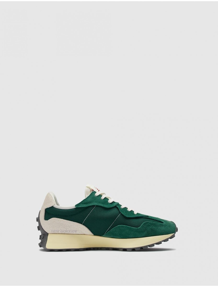 ZAPATILLA NEW BALANCE U327 BLANCO VERDE