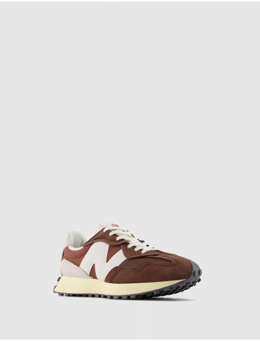 ZAPATILLA NEW BALANCE U327 BLANCO MARRoN