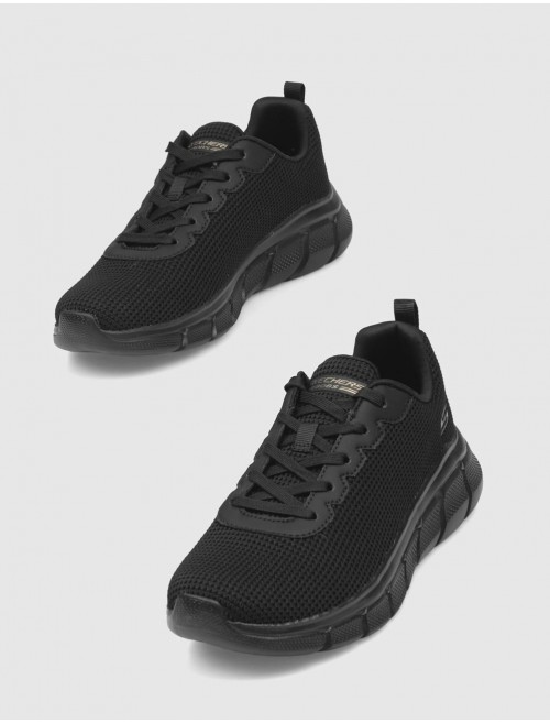 ZAPATILLA SKECHERS BOBS SPORT B FLEX NEGRO