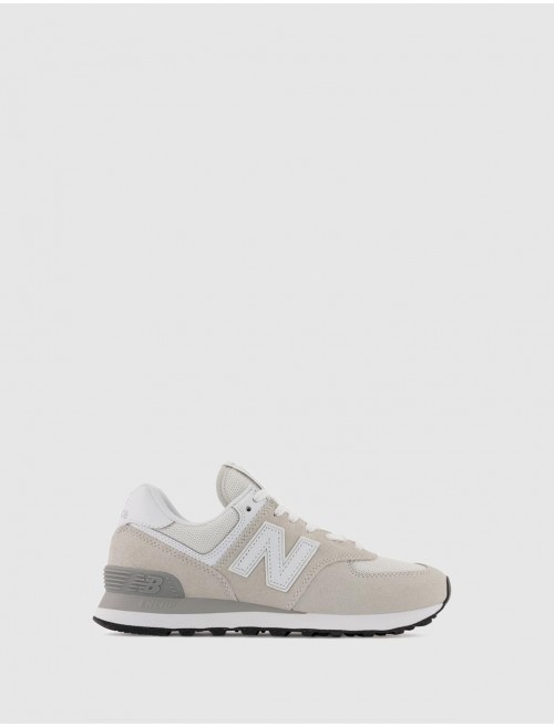 ZAPATILLA NEW BALANCE WL574 BEIG BLANCO