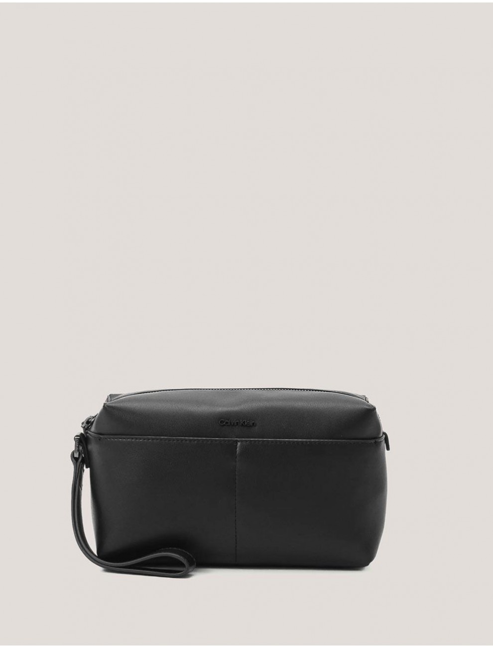 NECESER CALVIN KLEIN CLEAN ESNTL WASHBAG NEGRO