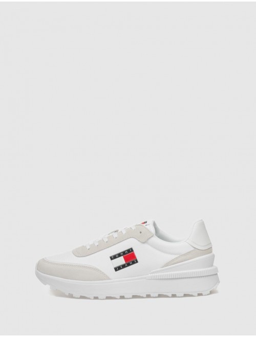 ZAPATILLA TOMMY HILFIGER TJM TECHNICAL RUNNER ESS BLANCO