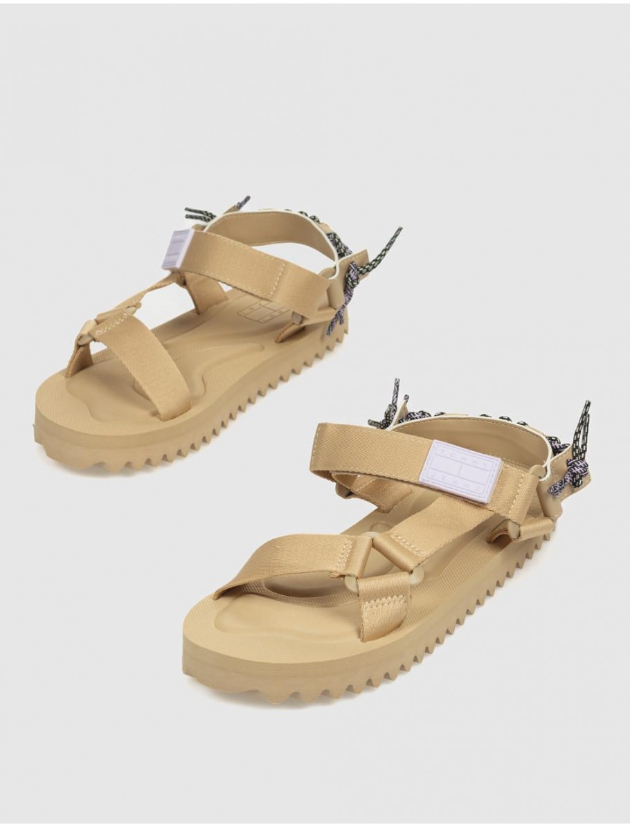 SANDALIA TOMMY HILFIGER TJW EVA SANDAL CaMEL