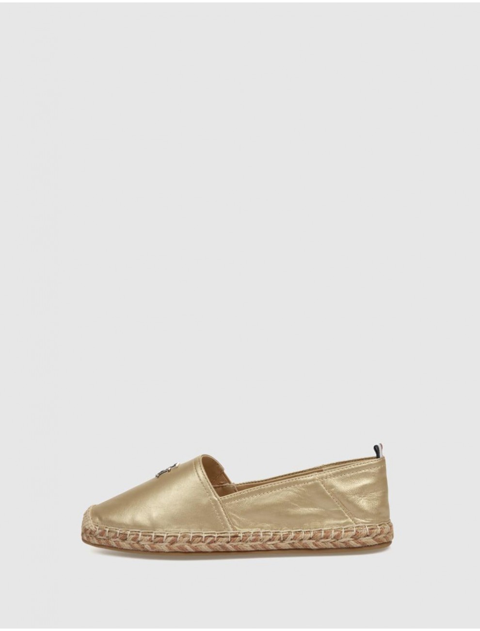 ALPARGATA TOMMY HILFIGER TH GOLD FLAT ESPADRILLE ORO