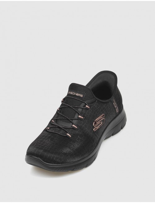 ZAPATILLA SKECHERS SLIP INS SUMMITS NEGRO