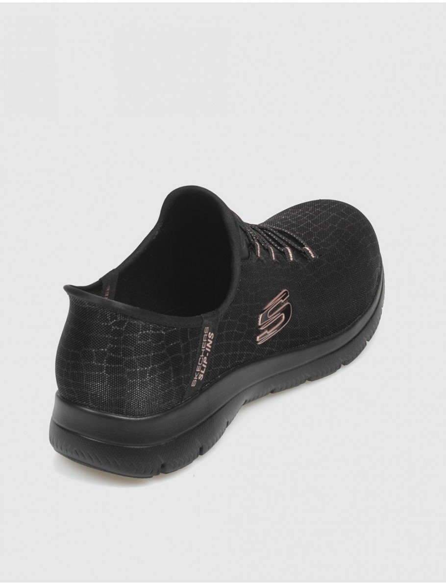 ZAPATILLA SKECHERS SLIP INS SUMMITS NEGRO