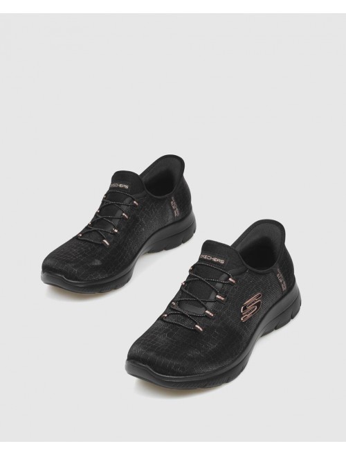 ZAPATILLA SKECHERS SLIP INS SUMMITS NEGRO