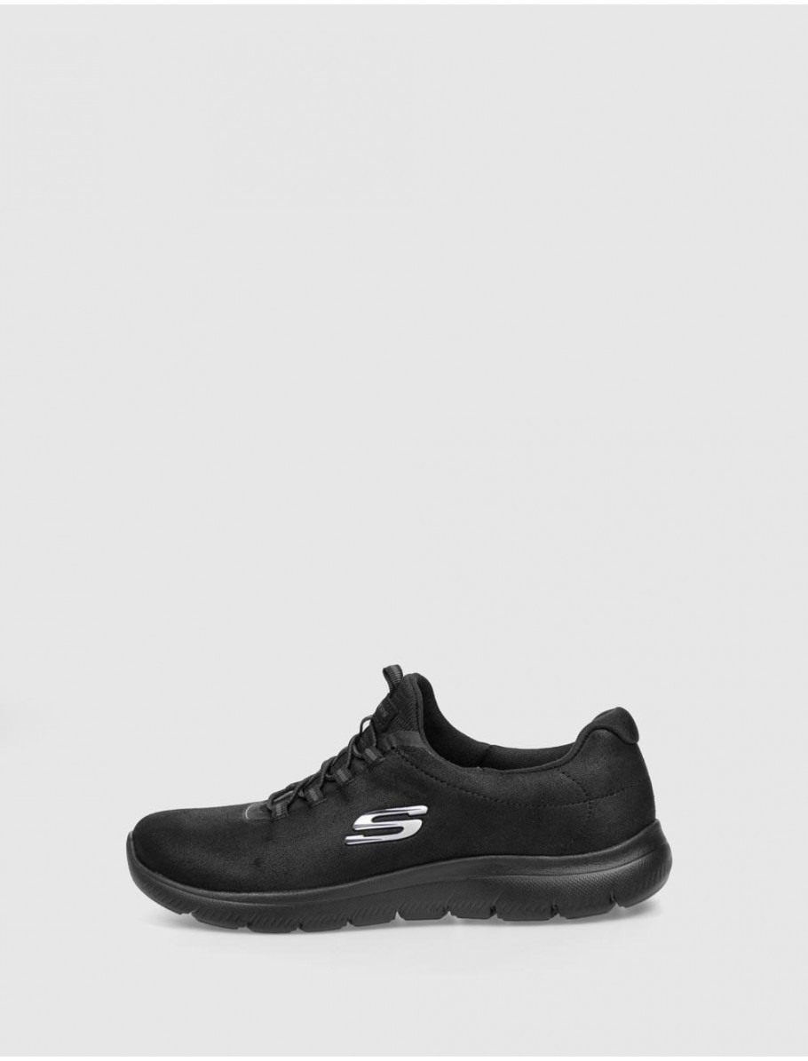 ZAPATILLA SKECHERS SUMMITS ITZ BAZIK NEGRO