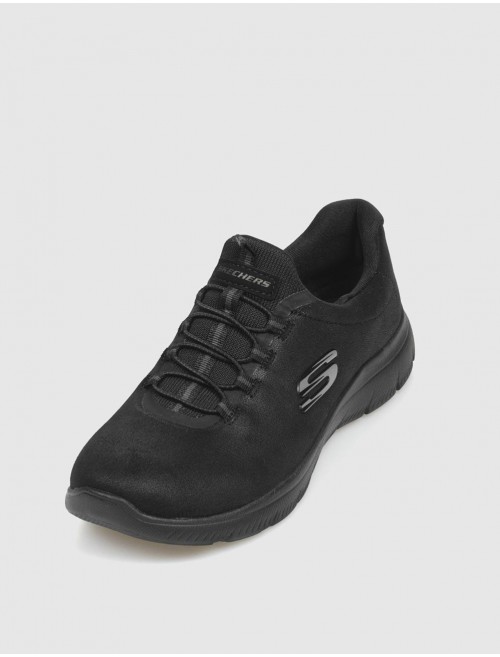 ZAPATILLA SKECHERS SUMMITS ITZ BAZIK NEGRO