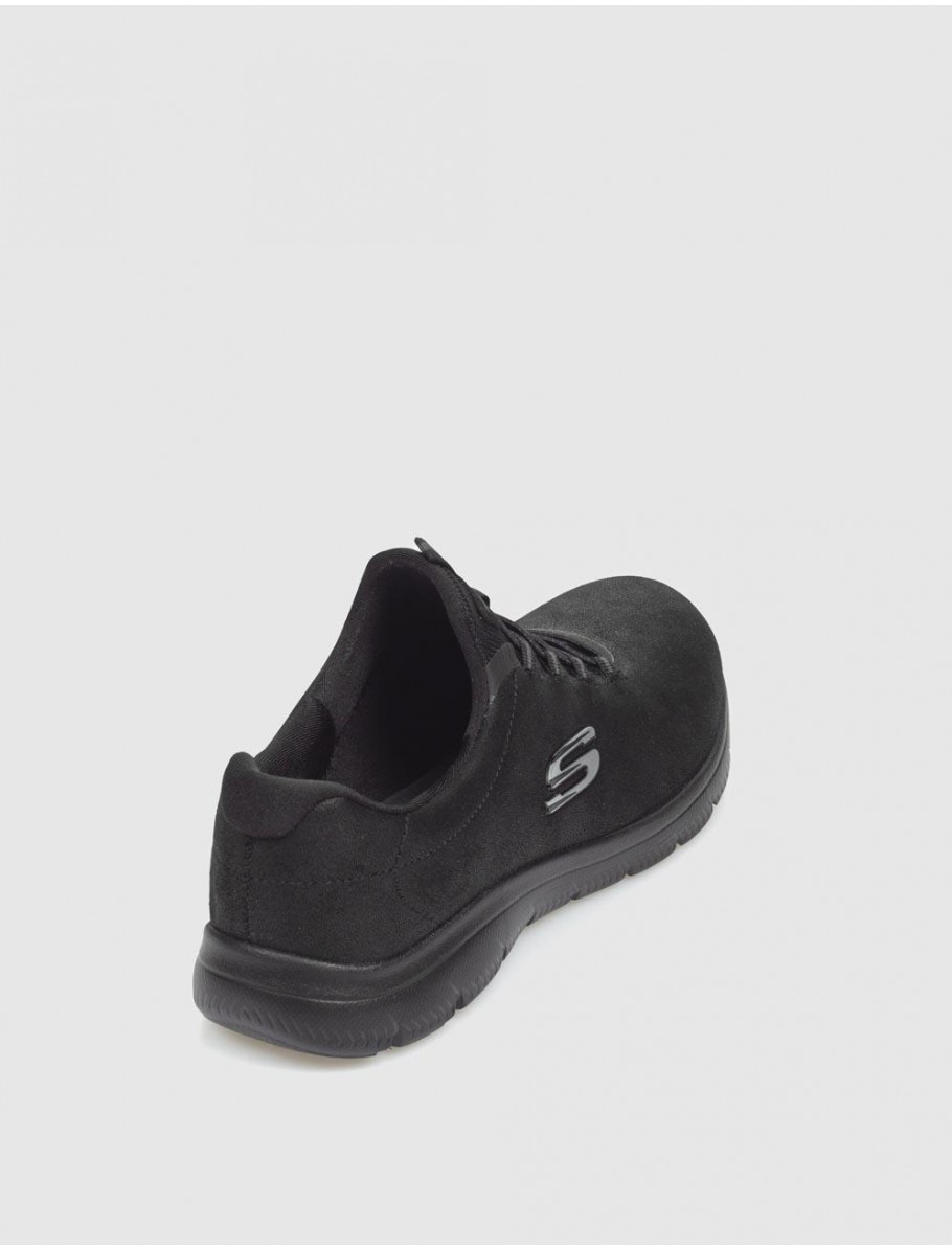 ZAPATILLA SKECHERS SUMMITS ITZ BAZIK NEGRO