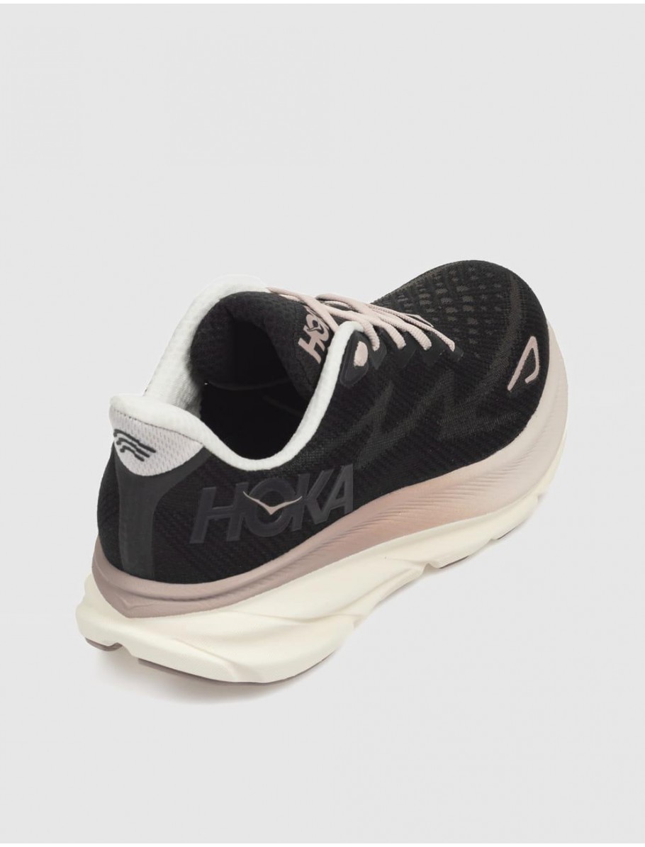 ZAPATILLA HOKA CLIFTON 9 NEGRO