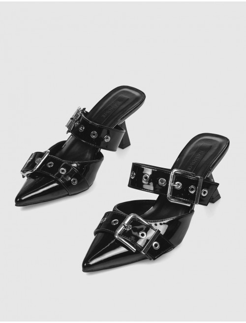 ZAPATO KAMOME TRENDS VERDU NEGRO