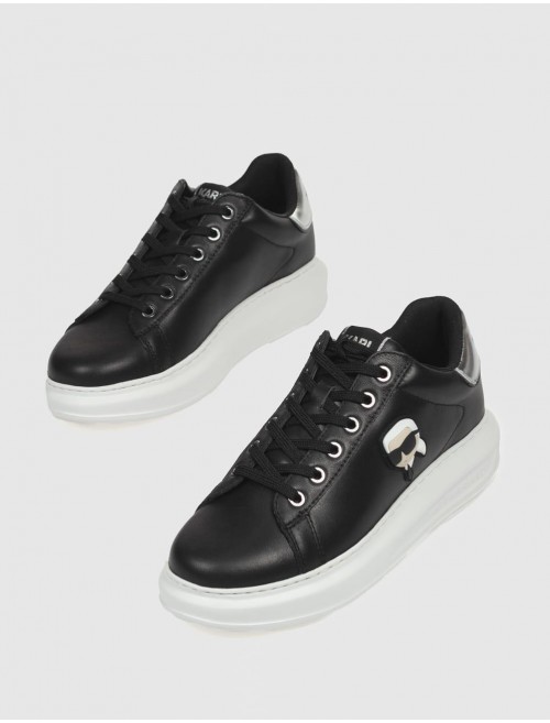 ZAPATILLA KARL LAGERFED KAPRI KARL NFT LO LACE NEGRO