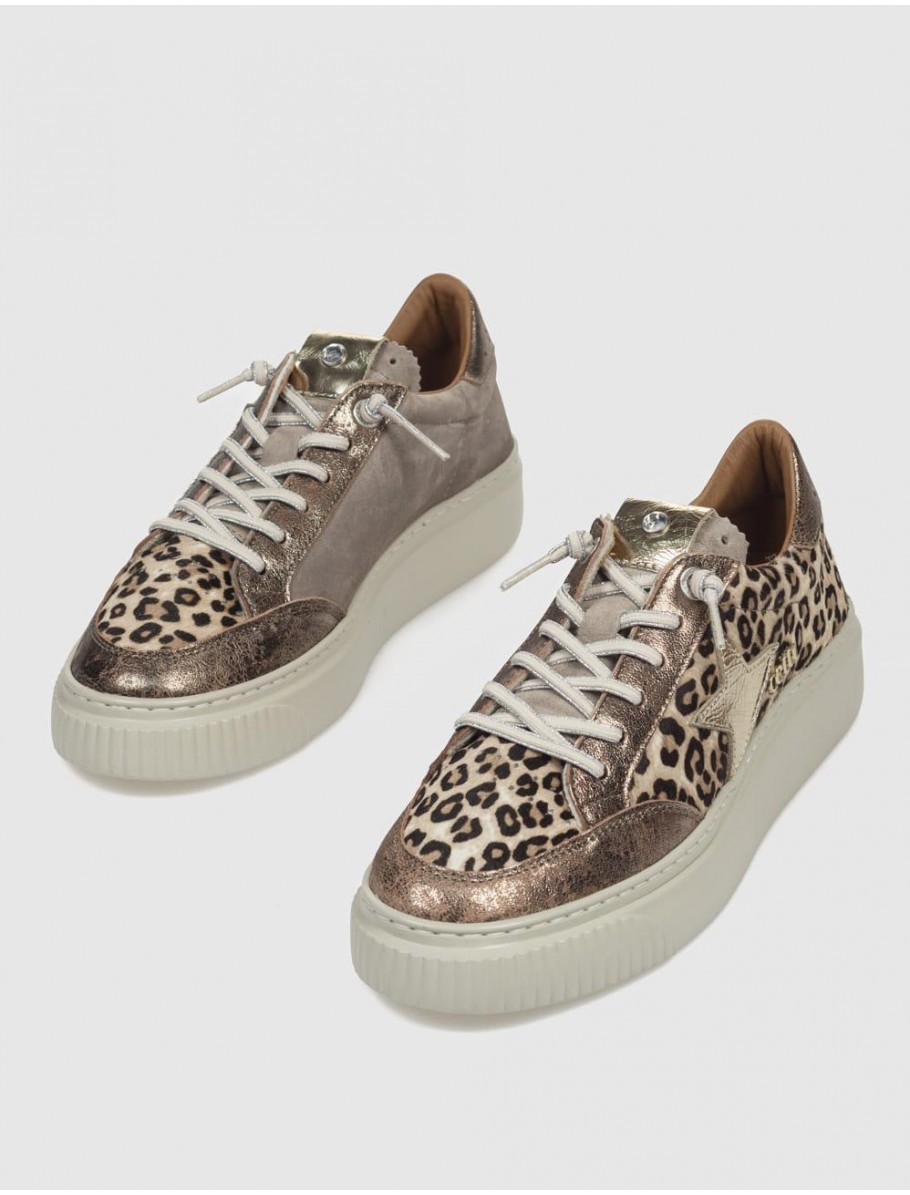 ZAPATILLA CETTI 1320 LEOPARDO