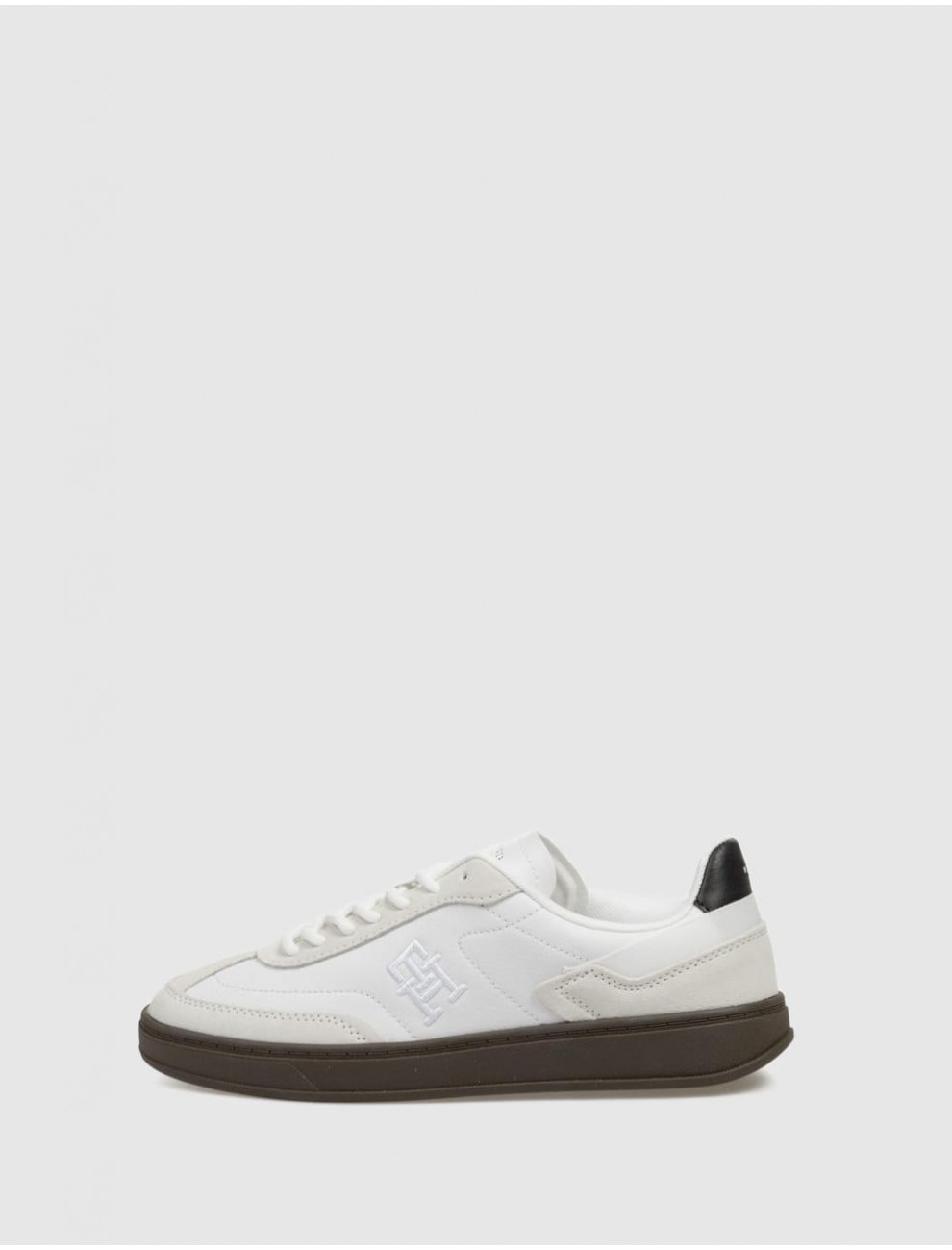 ZAPATILLA TOMMY HILFIGER TH HERITAGE COURTSNEAKER LTHR BLANCO