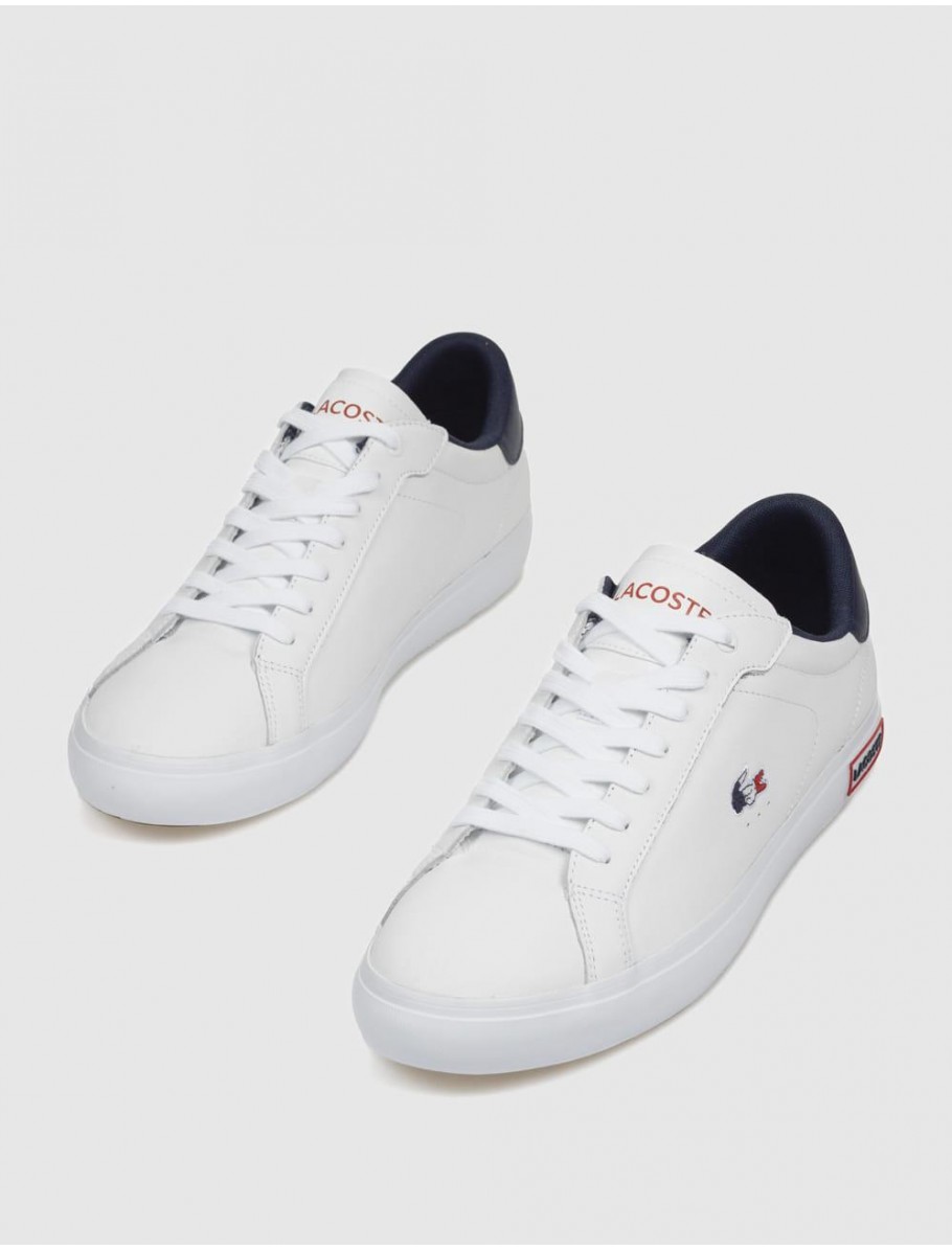 ZAPATILLA LACOSTE POWERCOURT TRI BLANCO