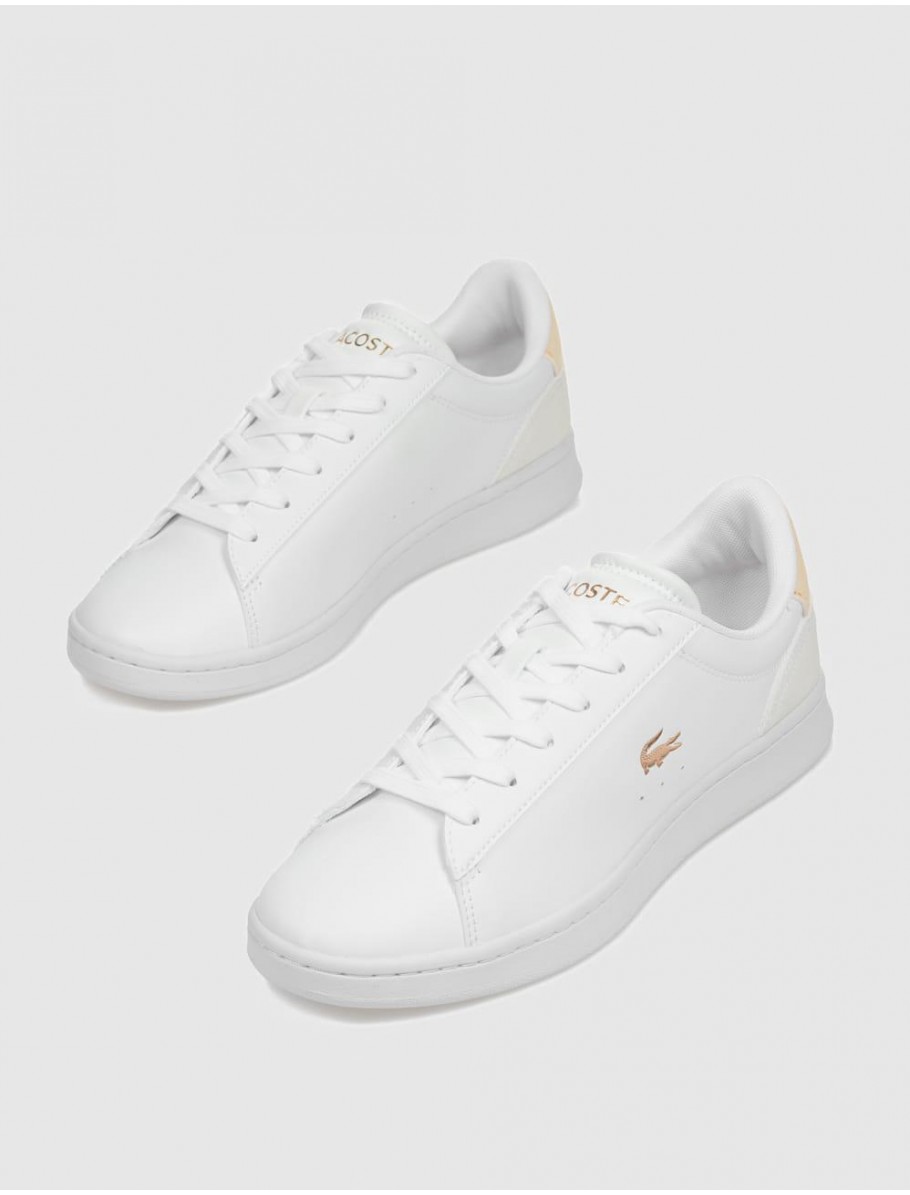 ZAPATILLA LACOSTE CARNABY BLANCO