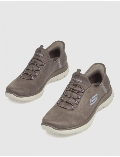 ZAPATILLA SKECHERS SUMMITS TAUPE