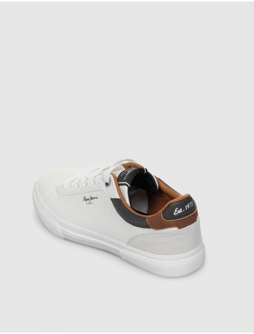 ZAPATILLA PEPE JEANS KENTON COURT BLANCO