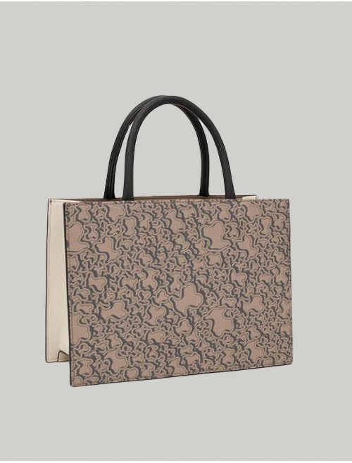 BOLSO TOUS KAOS MINI EVOLUTION AMAYA MINI SHOPPER M TAUPE