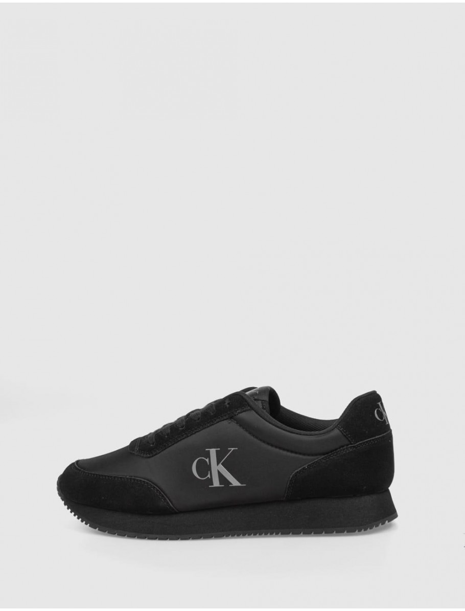 ZAPATILLA CALVIN KLEIN RETRO RUNNER ICONIC SNK NEGRO