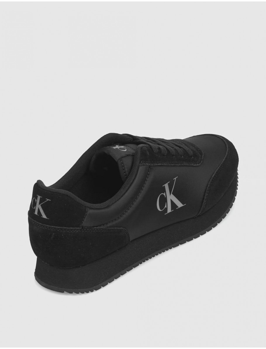 ZAPATILLA CALVIN KLEIN RETRO RUNNER ICONIC SNK NEGRO